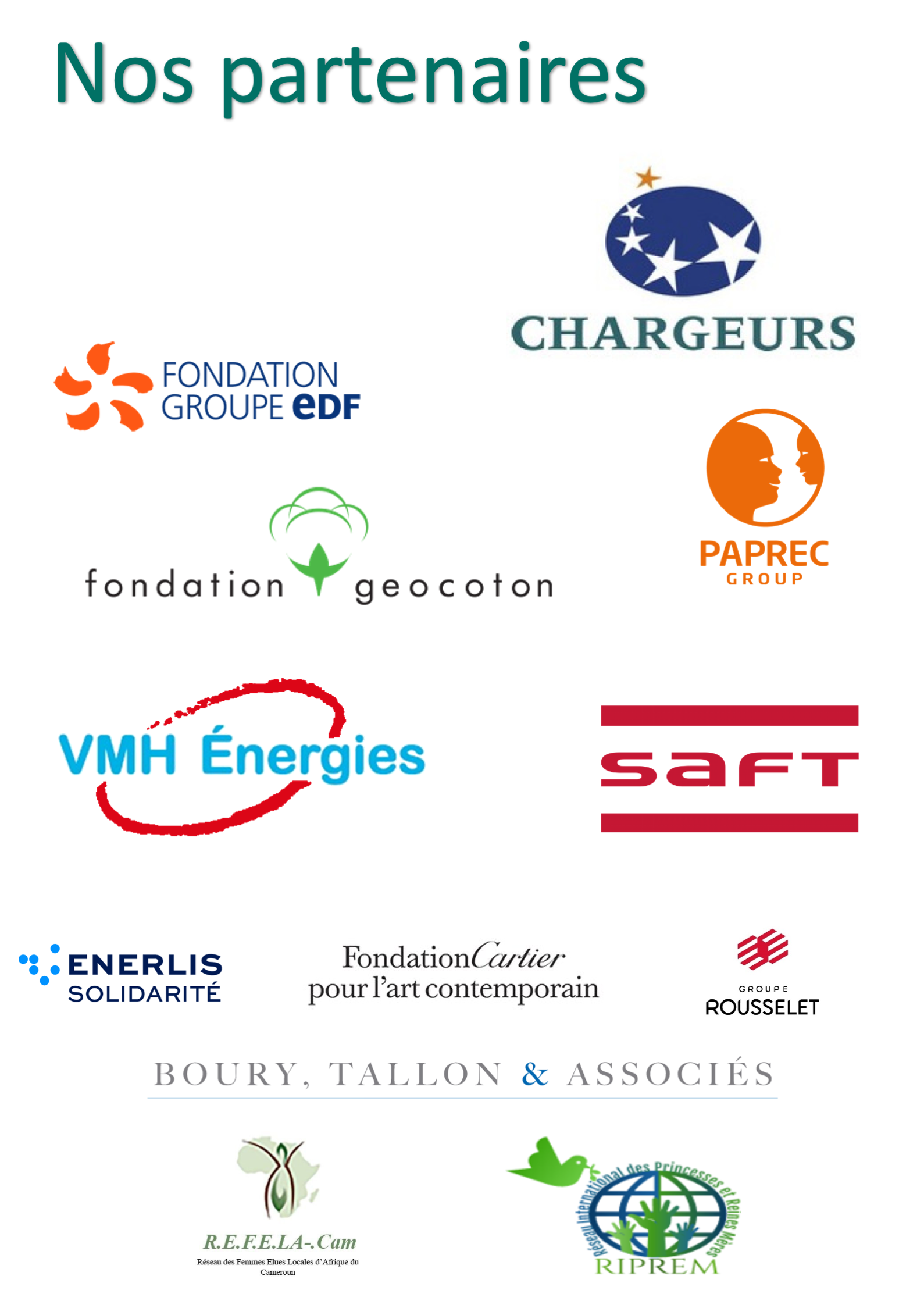 Partenaires Partenaires